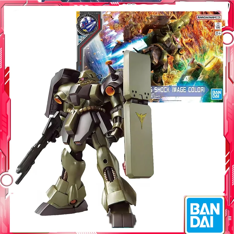 BANDAI MOBILE SUIT GUNDAM PB HGUC 1\144 AMS-119 Geara Doga (Axis Shock Image Color) Anime Action Figures ToysBoysChristmas Gift