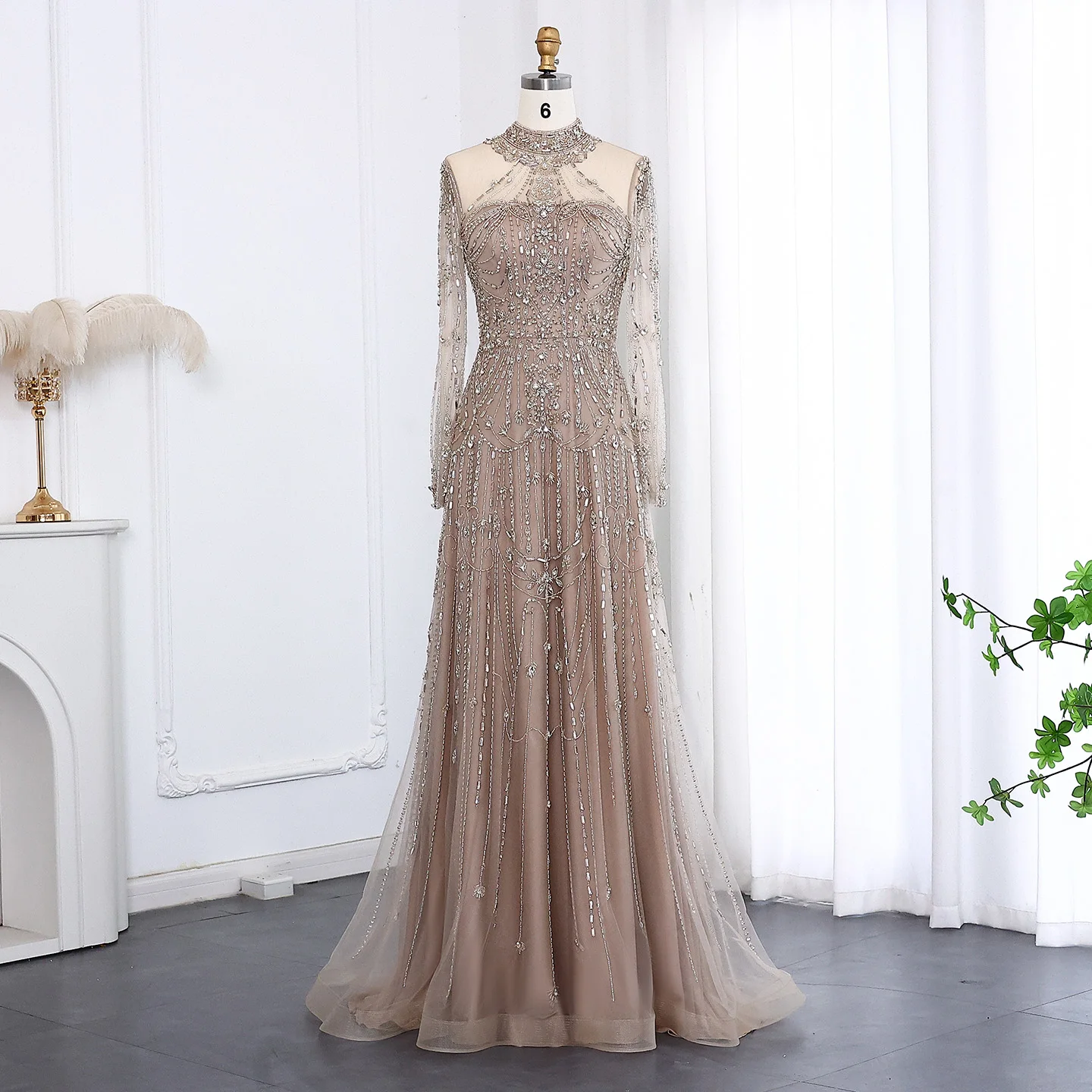 open lace back dress Natalie