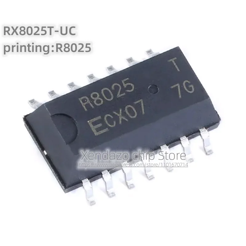 10pcs/lot RX8025T-UC RX8025T printing R8025 SOP-14 package Original genuine Real time clock chip