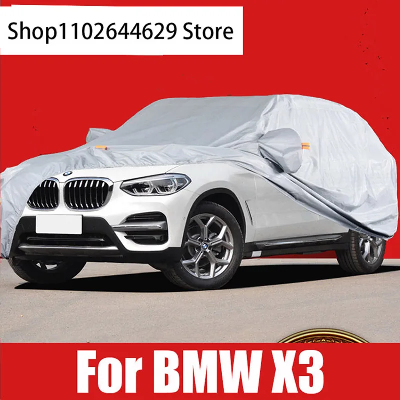 

Car Sunshade Cover Exterior Peotector Outdoor Covers Waterproof Sun Shade Anti-UV For BMW X3 F25 G01 E83 Accessories