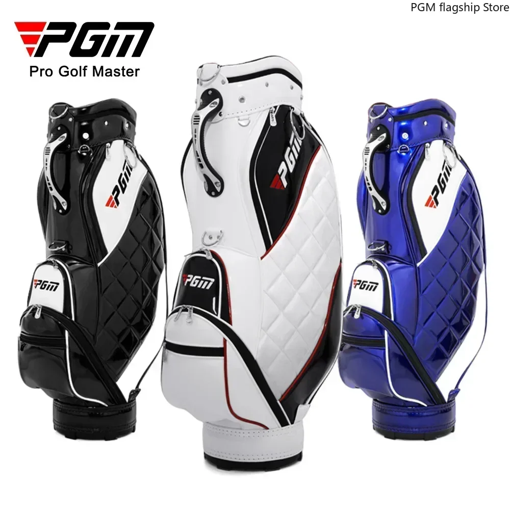 PGM Golf Bag Women\'s Standard Bag Lightweight Club Bag Waterproof and Wear-Resistant Crystal Leather QB087