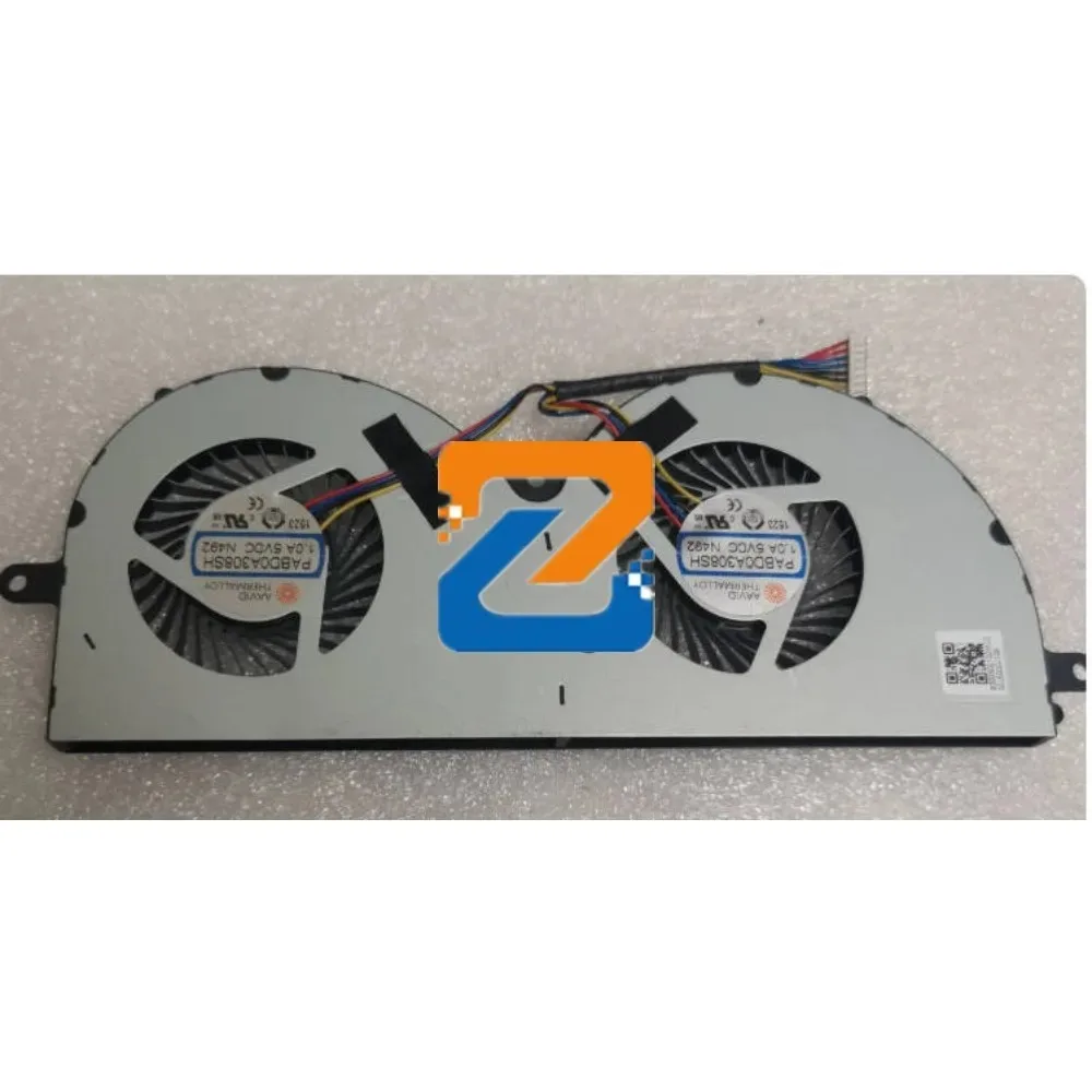 Nouveau ventilateur de refroidissement CPU GPU pour ordinateur portable MSI GT77 GT77HX MS-17Q1, ventilateur de radiateur N491 N492 PABD18010SH PABD0A308SH