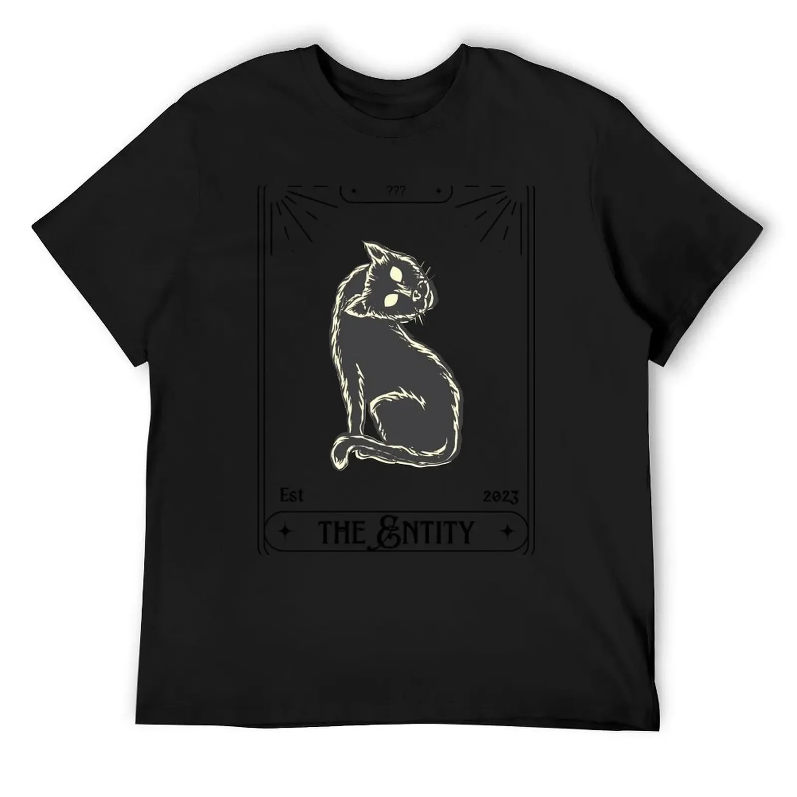 The Entity Card T-Shirt new edition essential t shirt mens clothing