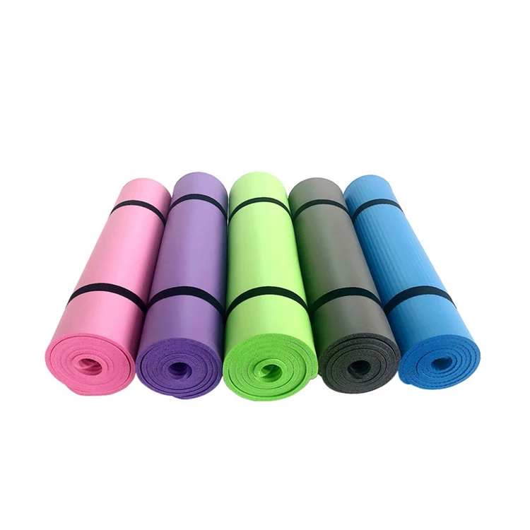 

Yoga Mats Non-slip Exercise Mat Fitness Tasteless Pilates Workout Gym Mats with Bandage Sports Fitness