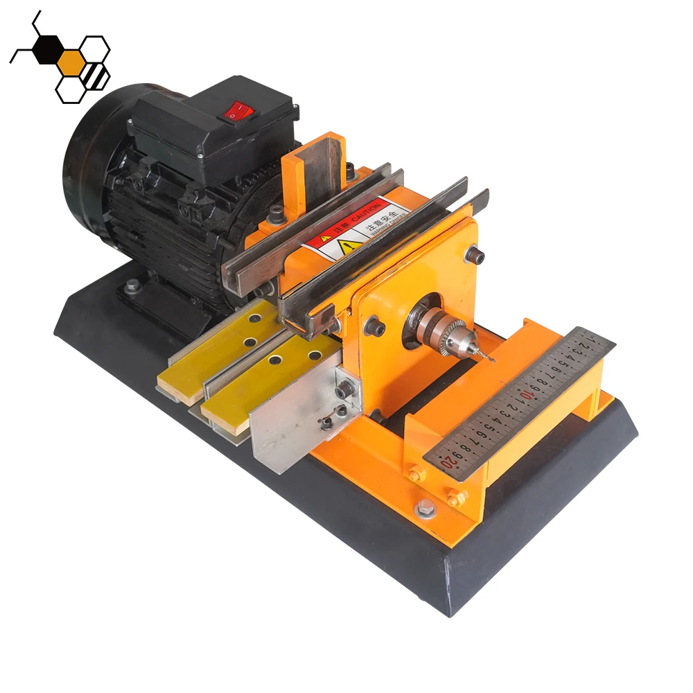 

For Multi Sweet Small Desktop Honey Bee Hive Frame Making Machine Automatic Beehive Frame Drilling Making Machine