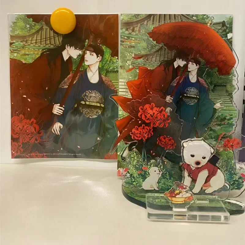 Jaesshin Nok Acryl Stand Anime Korea Bl De Spoken Nocturne Sleutelhanger Vrouw Ornament Man Sleutelhanger Sieraden Desktop Decoratie