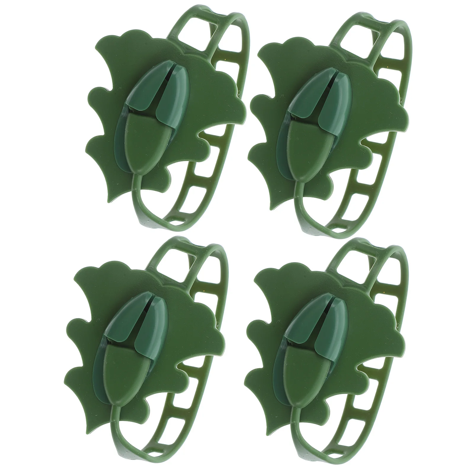 

4pcs Silicone Garland Ties Reusable Adhesive Hooks For Mantel Fireplace Door Wreath Hanger Christmas Decoration Stocking Holder
