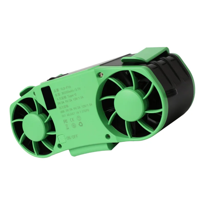 

Hanging Waist Fan Portable Clip Waist To Cool Down High Temperature Operation Room Outdoor Fishing Site Fan