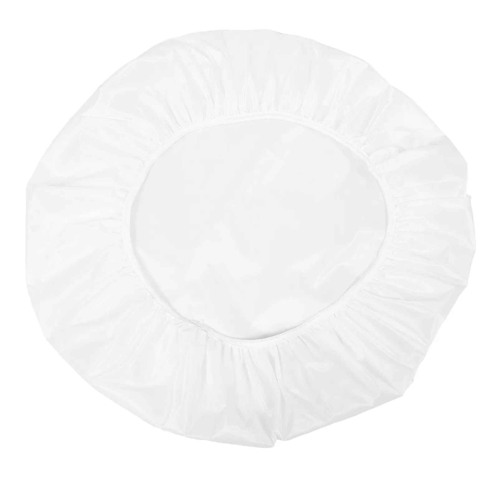Round Ceiling Light Diffuser Cover Waterproof Fabric Anti-Glare Lampshade for 16-23 Inch Ceiling Lamps Elastic Fit Soft Glow