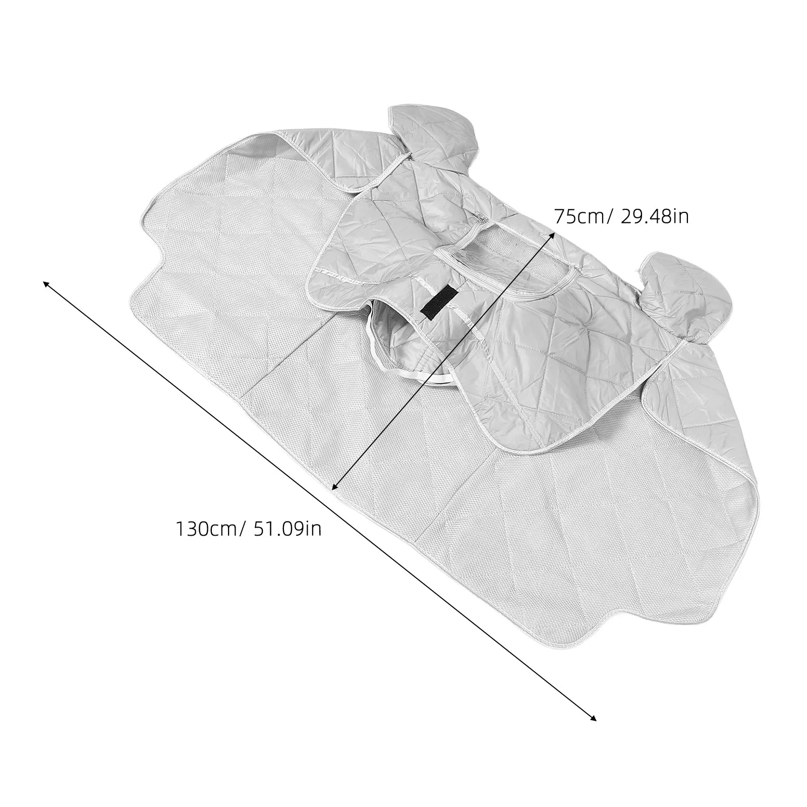 Scooter Windshield Protector Electric Vehicle Rainproof Sun Cover Windproof Breathable Lightweight Quilt for Summer Spring