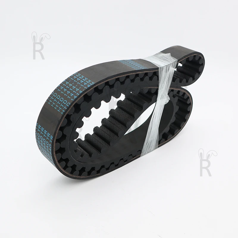 HTD14M Timing Belt Length 1512mm to 2506mm HTD 14M Belt Width 25mm 30mm 40mm 50mm 60mm 14M Closed Loop Belt Rubber HTD 14M Belt