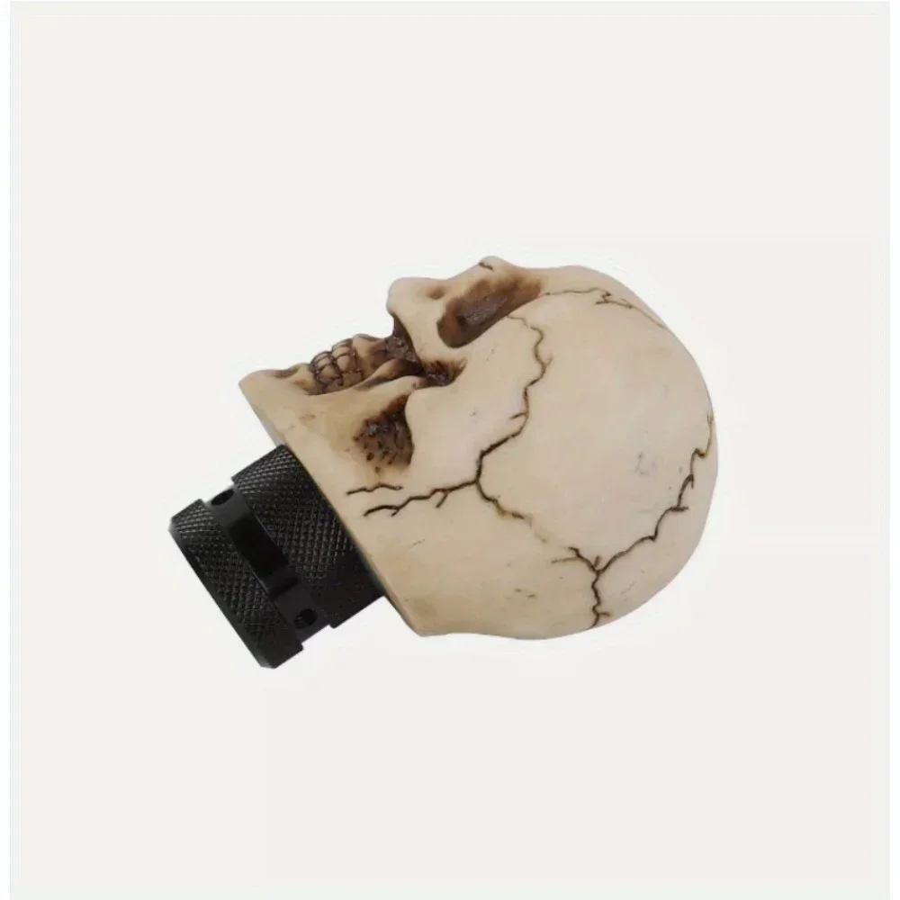 Skull Head Manual Car Gear Stick Shifter Knob Shift Lever Handle Universal