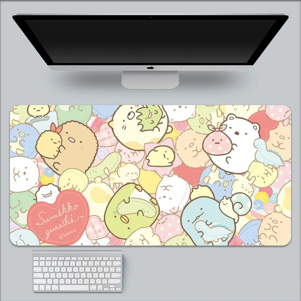 Sumikko Gurashi MINISO Mouse Pad Large Gaming Compute Gamer PC Keyboard Mouses Mat