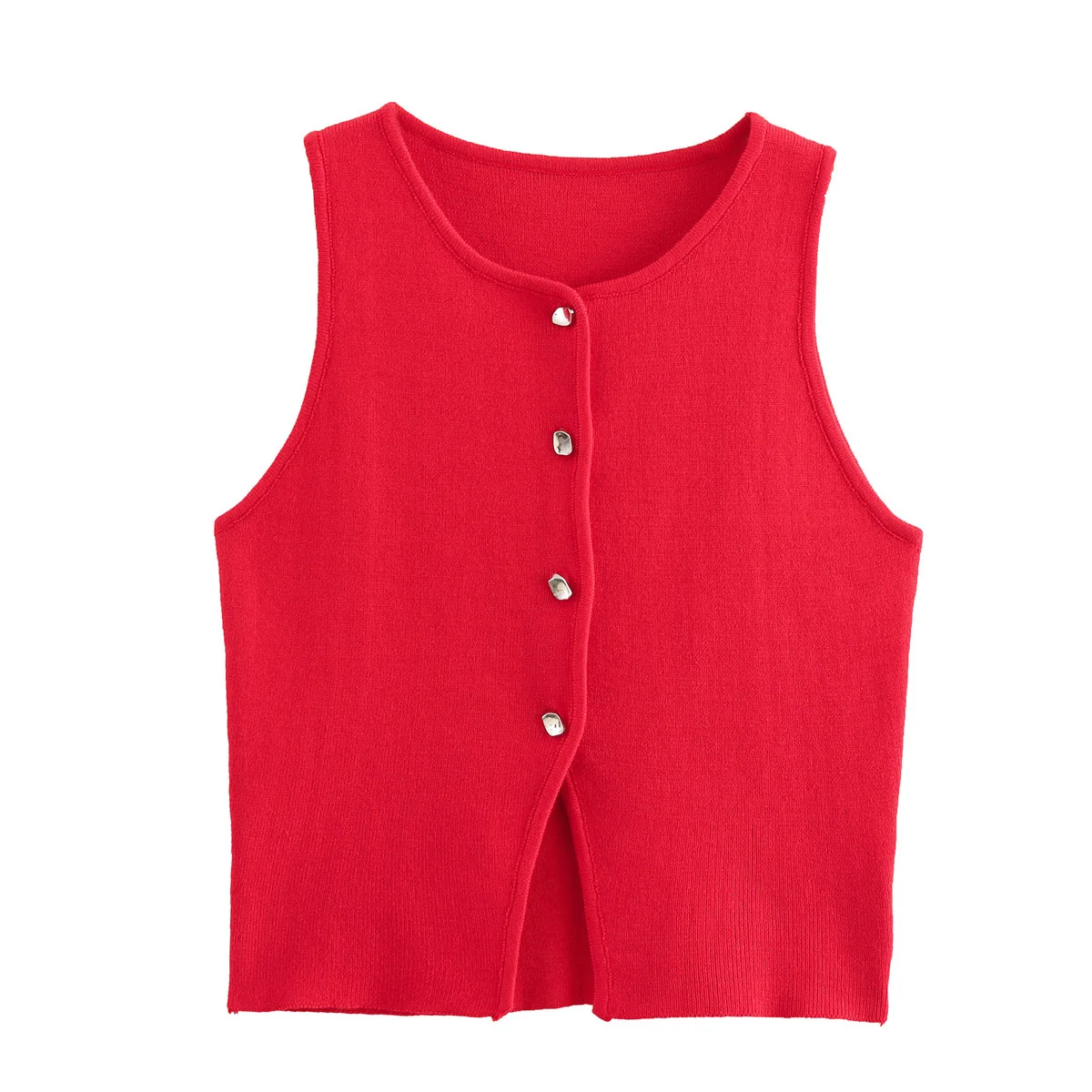 

JNLEAOG Women's Faion ort Top Autumn New Sle Two Color Flat Needle Design Sensation Versatile round Ne Polyester Fiber