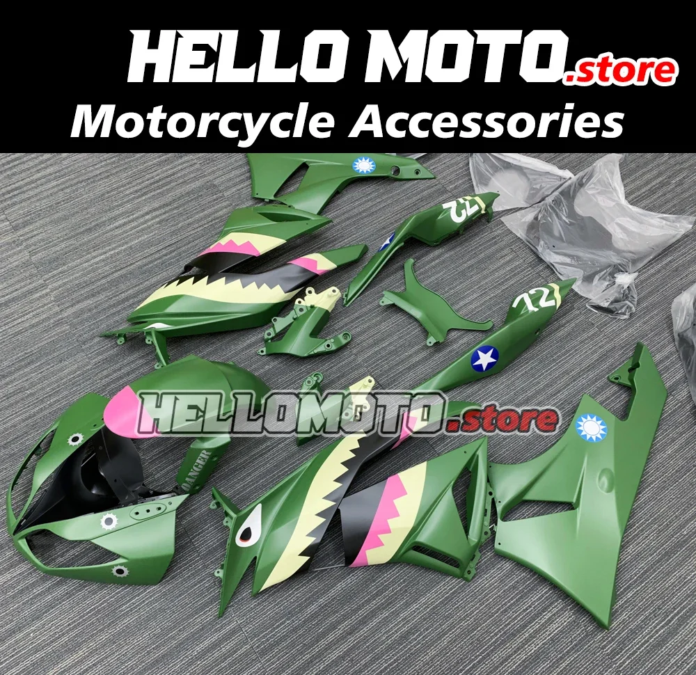 New ABS Injection Molding Fairings Kits Fit For 636 ZX-6R ZX6R 2009 2010 2011 2012 Bodywork Set Motorcycle Accessories