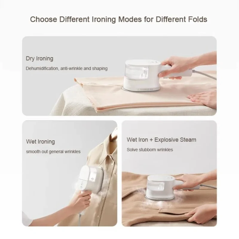 Original Xiaomi Mijia Handheld Steam Lroning Machine Home Appliances Portable Garment Steam Cleaner Iron For Clothes