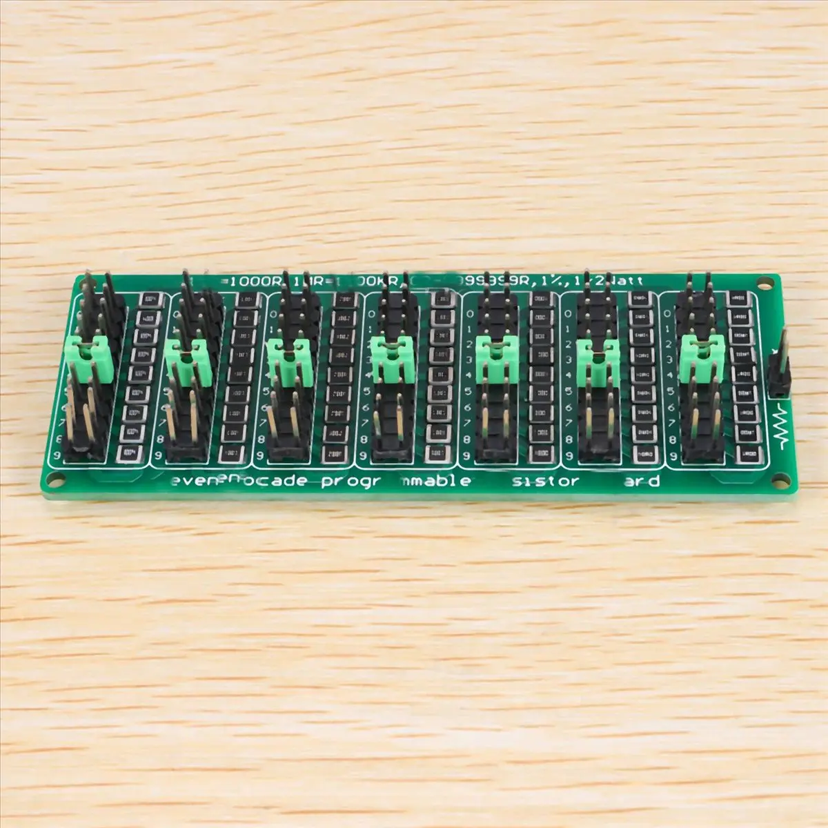 A46U 7 Decade 1R - 9999999R Programmable SMD Resistor Slide Resistor Board Step Accuracy 1R 1% 1/2 Watt Module 200V