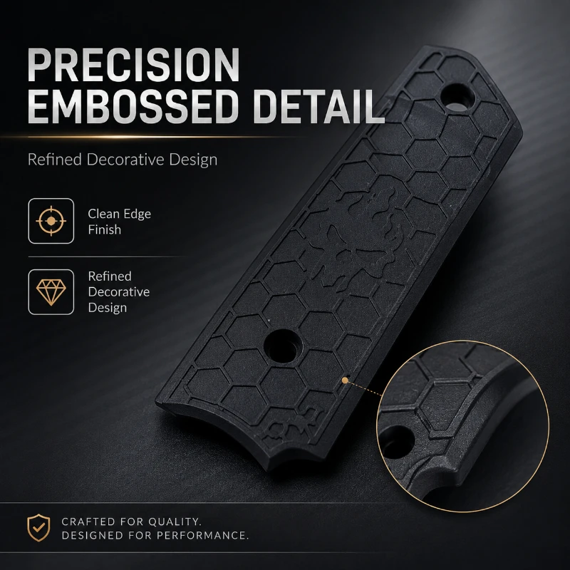 Matte Nylon Handle Panels Custom Modified Toy Model Grip Decor Accessories
