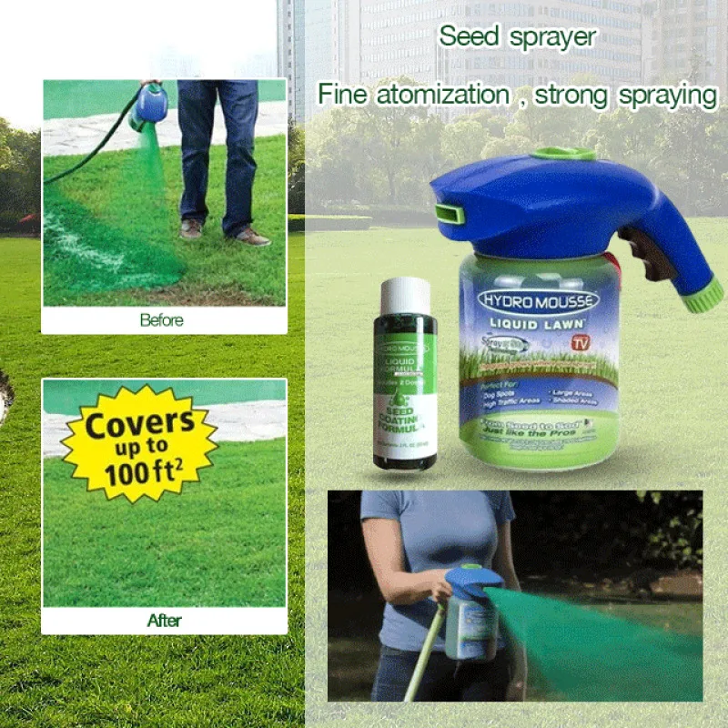 Hydro Mousse Liquid Lawn Spray Bottle The Secret to a Beautiful Lawn