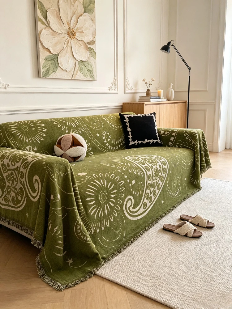Home Decoration Anti slip Sofa Mat Modern Simple Sofa Towel Four season Universal L-type Home Sofa Sofa Cover Carpet