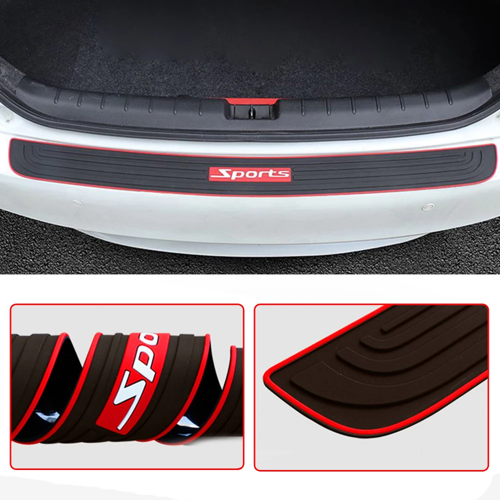 

Universal Rubber Car Door Sill Protector Rear Guard Bumper Scratch Protector Non-slip Cover Anti Scratch Strip Car Accessories