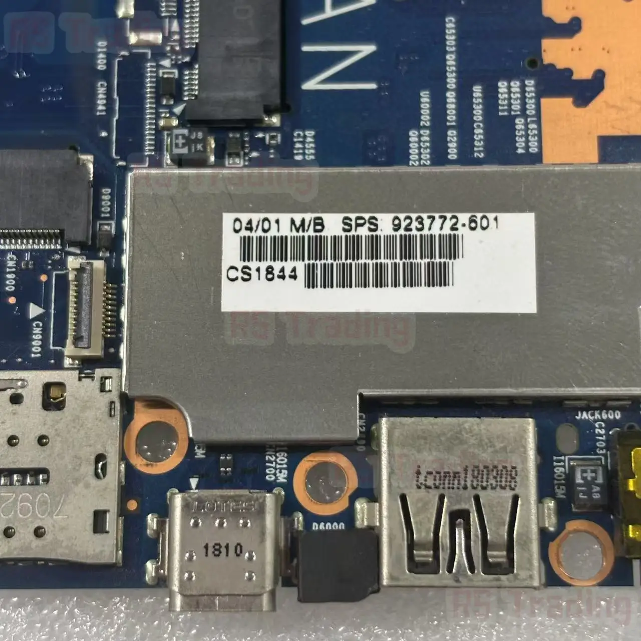 923772-601 للوحة الأم HP SPS i7-7600U RAM 8GB 512GB تم اختبارها بالكامل بشكل جيد