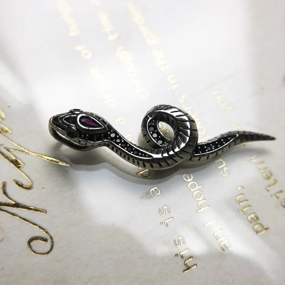 Pendant Snake New Jewelry 925 Sterling Silver Accessories Vintage Gift For Women