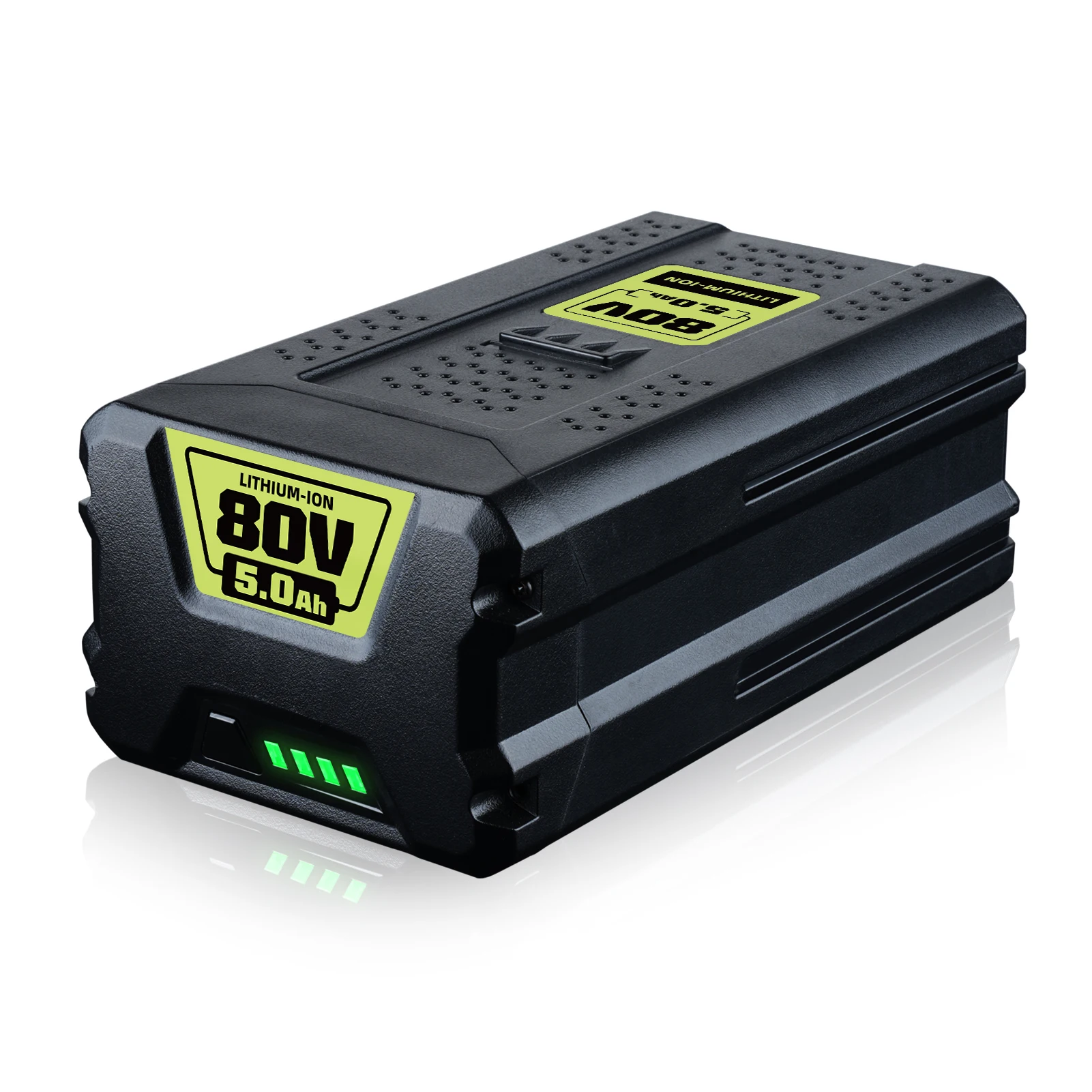 

Литиевая батарея Vanon GBA80200 5,0 Ач, 80 В, совместимая с GBA8050 GBA80400 GBA8050, замена штифта батареи Greenworks