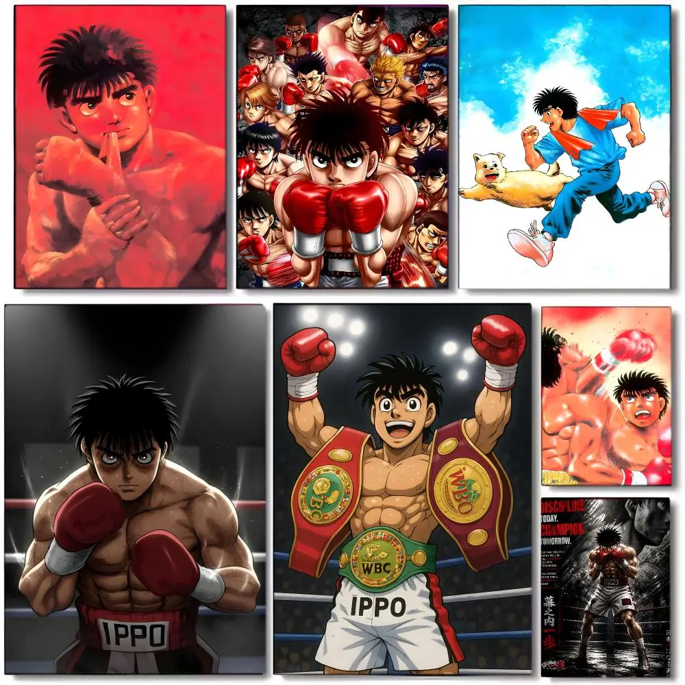 Boxing Anime H-Hajime no Ippo Poster Wall art print art suitable for living room bedroom bar parlor home decor gift