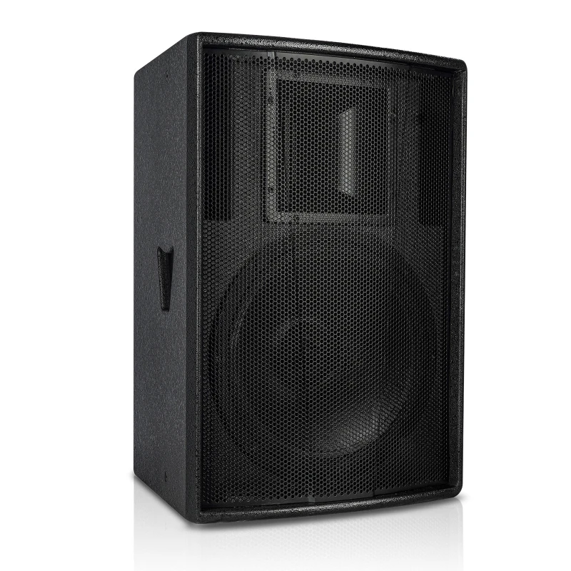 15 inch full range audio two frequency camping wedding small stage outdoor waterproof wooden professional