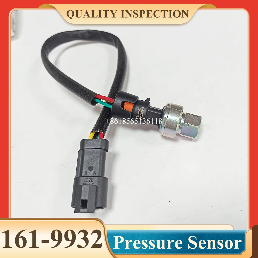 Sensor de pressão de óleo da máquina escavadora 161-9932 1619932 para sensor E330D E336D E345D 3126B C9 C13 C15 C12