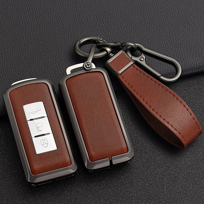 

Car Remote Key Case For Mitsubishi Outlander ASX LANCER Pajero Sport Eclipse Cross Key Cover Shell Fob Accessories