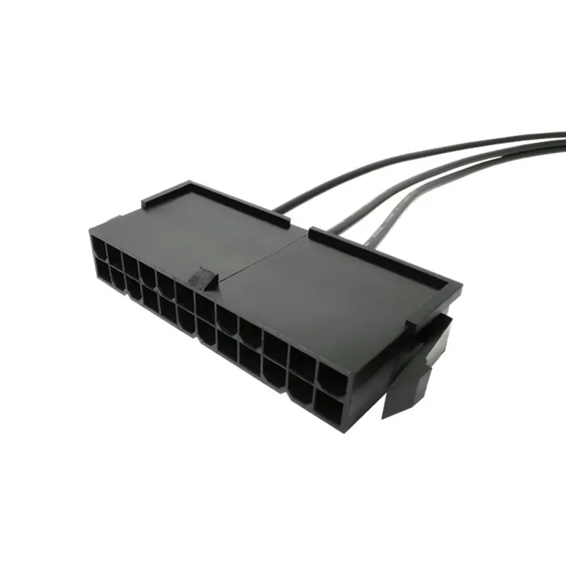 Câble en cuivre et étain de 54cm, 24 broches femelle ATX PSU, alimentation PC, testeur de démarrage, cavalier de démarrage avec interrupteur marche/arrêt