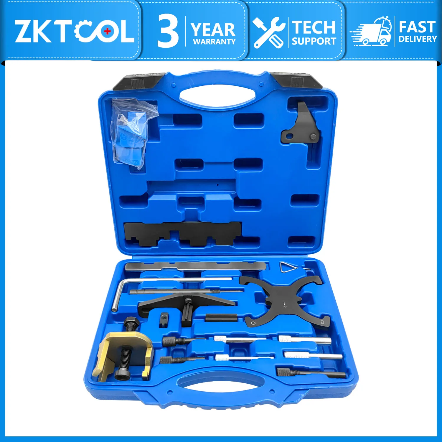 Kit d'outils de synchronisation du moteur, 18 pièces, pour Mazda Ford 1.4 1.5 1.6 16V JOKit, 303-1097 303-1550 303-1556