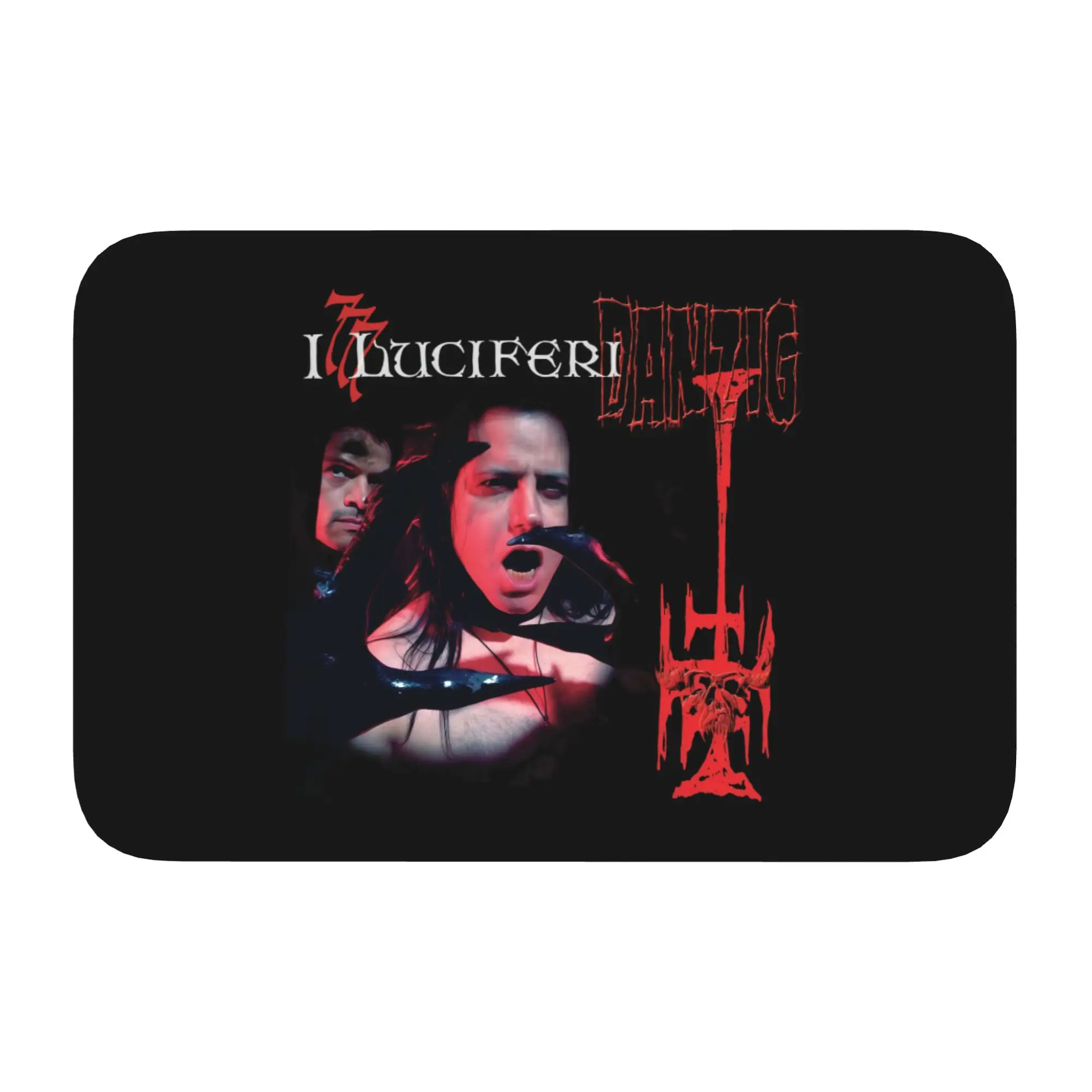 Custom Danzig Heavy Metal Rock Band Gothic  Doormat Non-Slip Bathroom Kitchen Mat Toilet Floor Door Entrance Carpet Rug