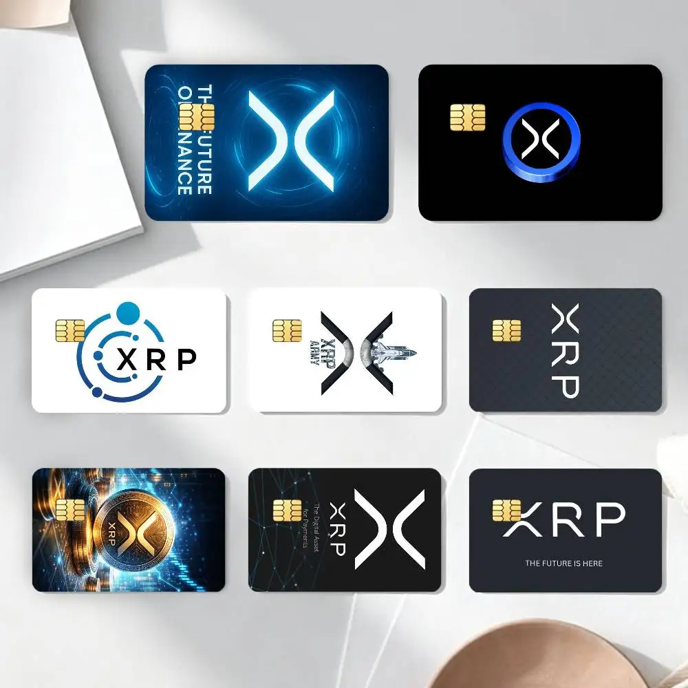 X-Xrp R-Ripple Sticker Decoration Creative Bank Card Bus Metro Waterproof Sticker