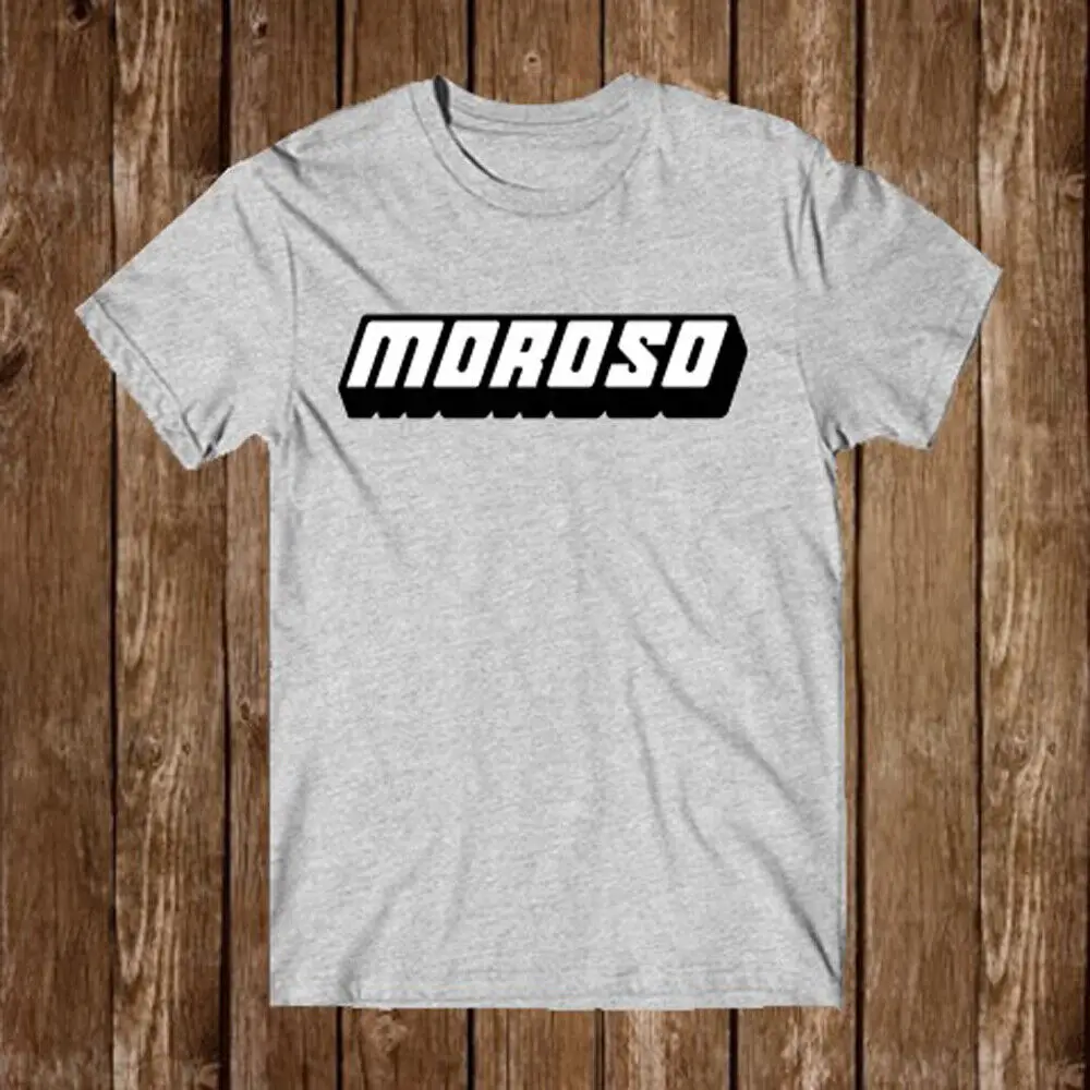 T-shirt gris Moroso Performance Racing pour homme Taille S-5xl