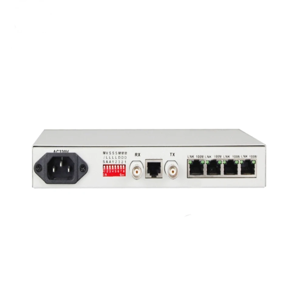 Convertitore E3 /DS3/STS-1to 4FE Convertitore da E3 a Ethernet Convertitore Ethernet su E3
