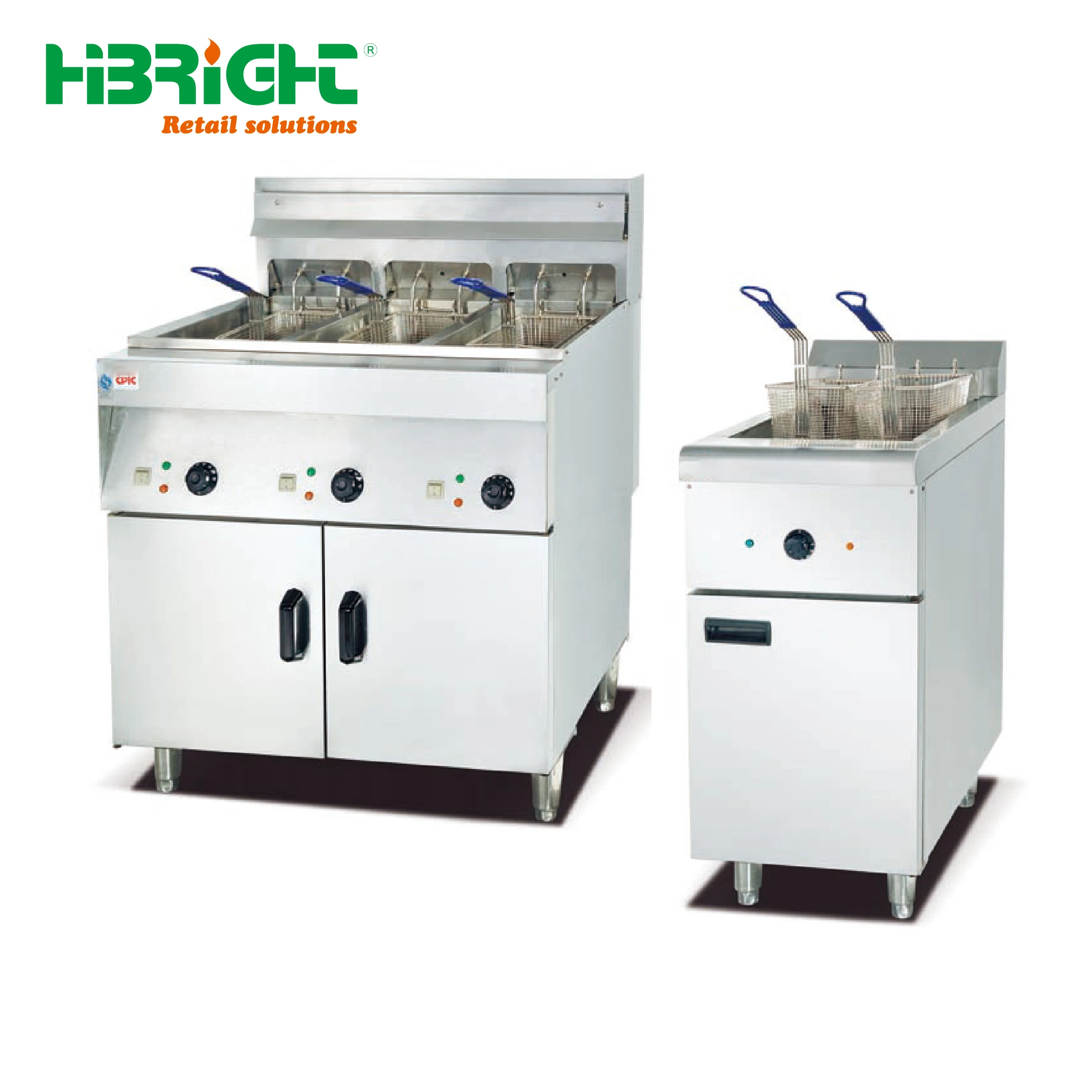 

Промышленная электрическая фритюрница, коммерческая фритюрница из нержавеющей стали для приготовления пищевых продуктов в ресторане