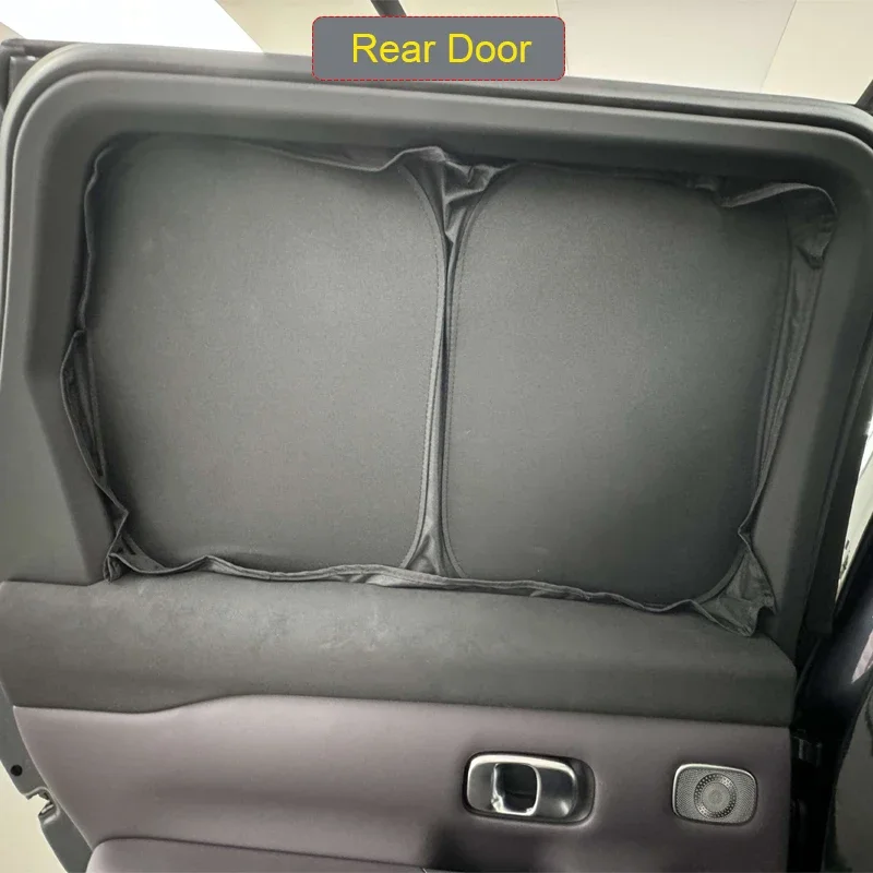 

For LEAPMOTOR C16 2024-Present Car Black Window Privacy Sunshade Auto Anti-UV Heat Insulation Protect Cover Interior Accessory
