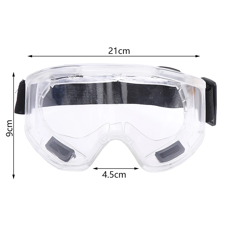 Safety Goggle Anti Splash Dust Proof Work Lab Eyewear Eye Protection Industrial Research Safety Glasses Clear Lens