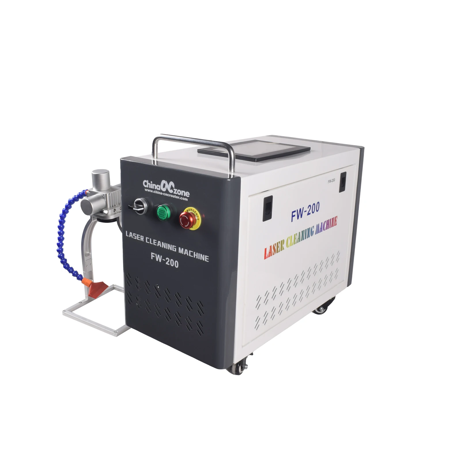 【US Ship】Pulse Laser Cleaning Machine 2000W Handheld Cleaner Rust Removal Air Cooling for