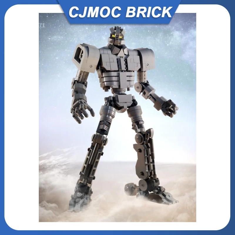 1046pcs MOC Cartoon  Great Spirit Robot Doll Building Blocks Brick Model DIY Assembled Toys Creative Children's Holiday Gifts