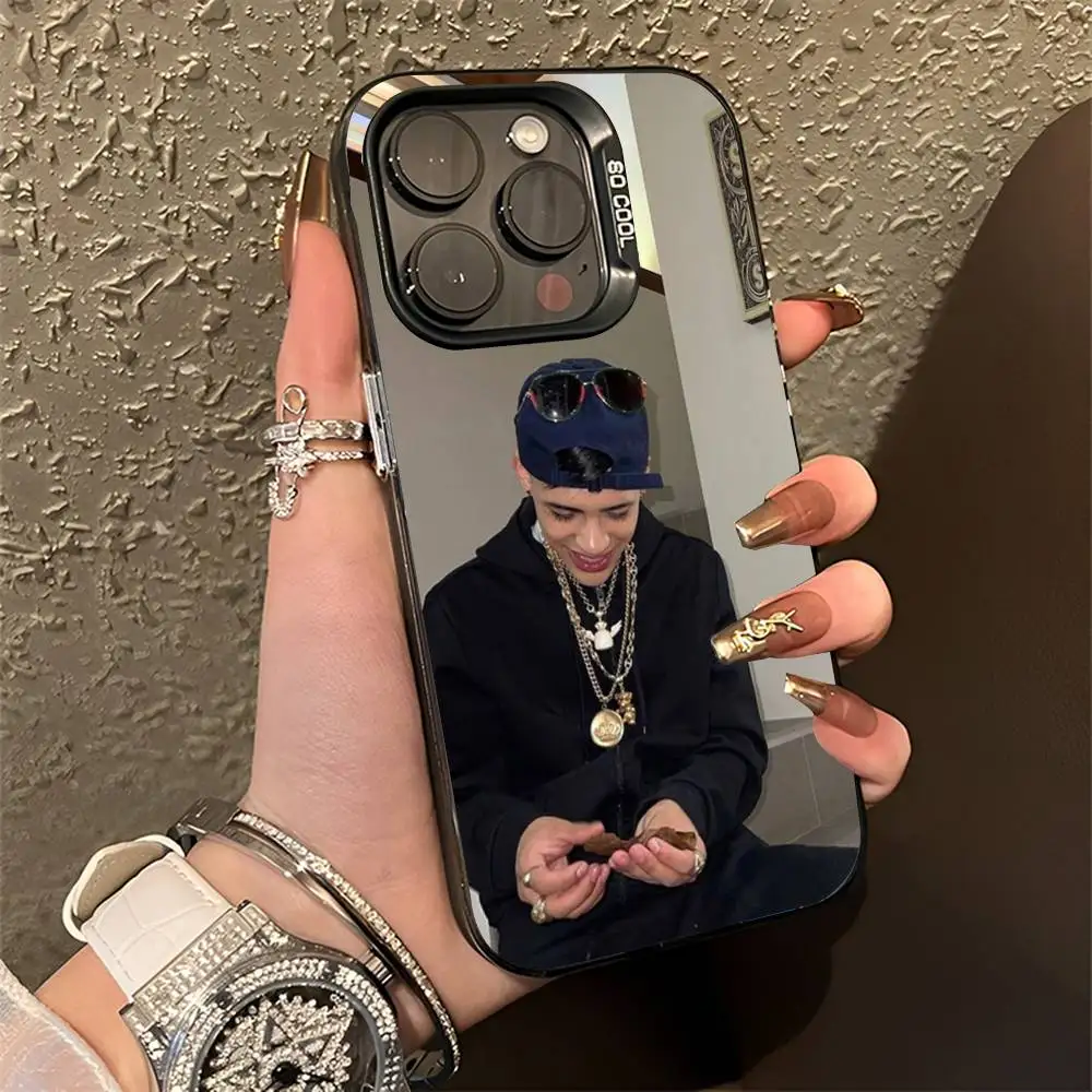 حافظة هاتف Cris MJ لهاتف iPhone 16,15,14,13,12,11,Pro,Max,Plus,Mini,XS,SE مضادة للسقوط باللون الأسود غير اللامع