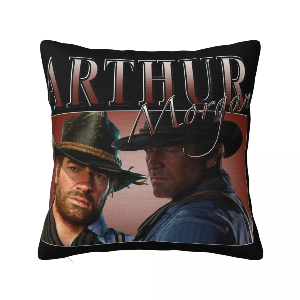 Vintage Arthur Morgan Bootleg Pillow Cover Merch Soft Cushion Cover Decorative Cowboys Pillow Case Cover Home Multi Size