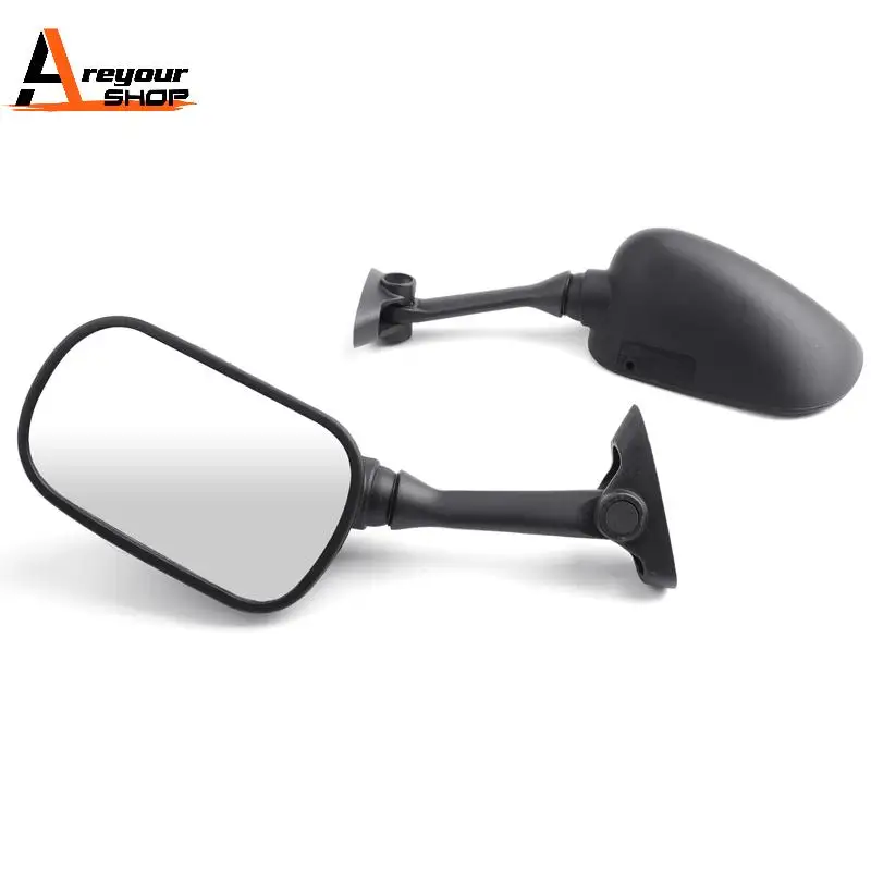 Black Racing Mirrors for Suzuki GSXR GSX-R 600 750 1000 K1 K2 K3 2001 2002 2003