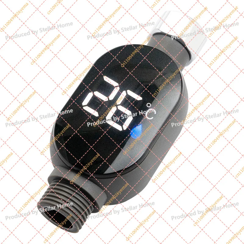 Shower Thermometer Baby Bath Temperature Measurement Sensing Shower Accessories Display Solar Household Water Thermometer