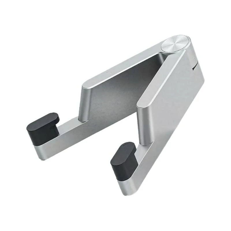 

Ergonomic Aluminum Phone Stand Adjustable Antislip Base Desktop Phone Holder for 4-12Inch Mobile Screens