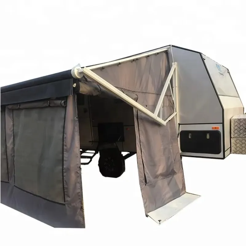 

Factory 3-4 Person Outdoor Camping Tent RV Trailer Motrohome Caravan Camper Van Awning Annex Tent