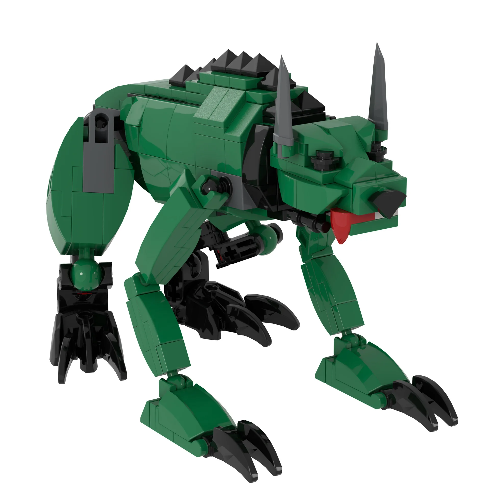 2026 جديد جارتن أوف بانبان 9 الفصل الأحمر الأخضر مزيج الوحش الأخضر الكلب الأسود الماشية اللبنات عيد الميلاد اللعب هدايا عيد الميلاد للأطفال #3